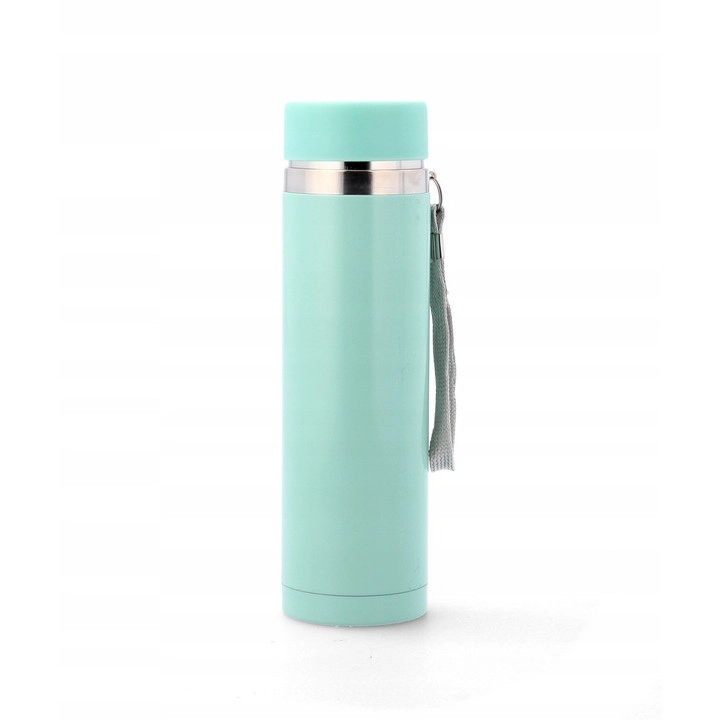 320 ml-es világos babakék színű termosz