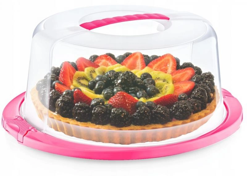 Kör alakú tortatartó doboz 31cm