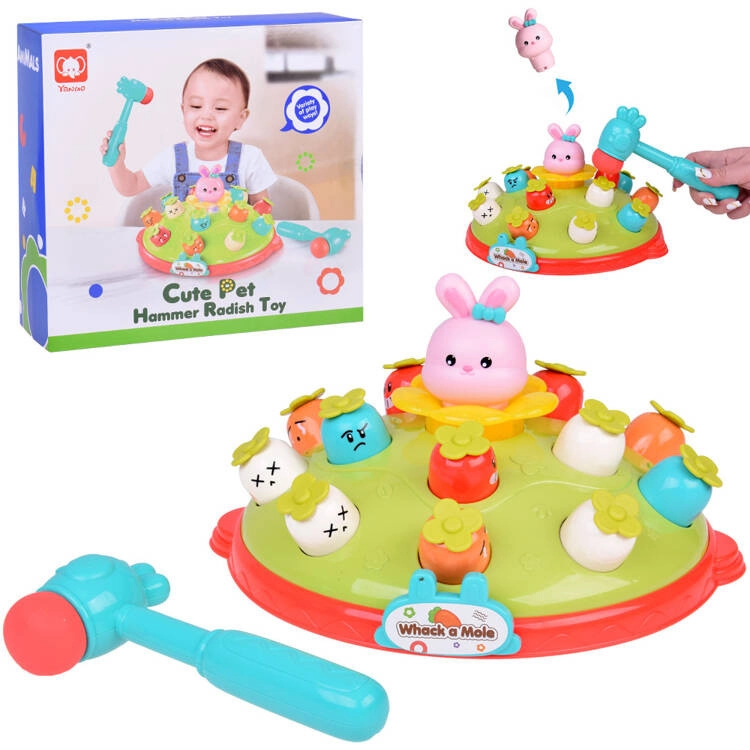 Üsd meg a kalapáccsal interaktív gyermekjáték