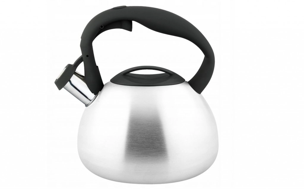 Hagyományos rozsdamentes ezüst teafőző kanna – 3L