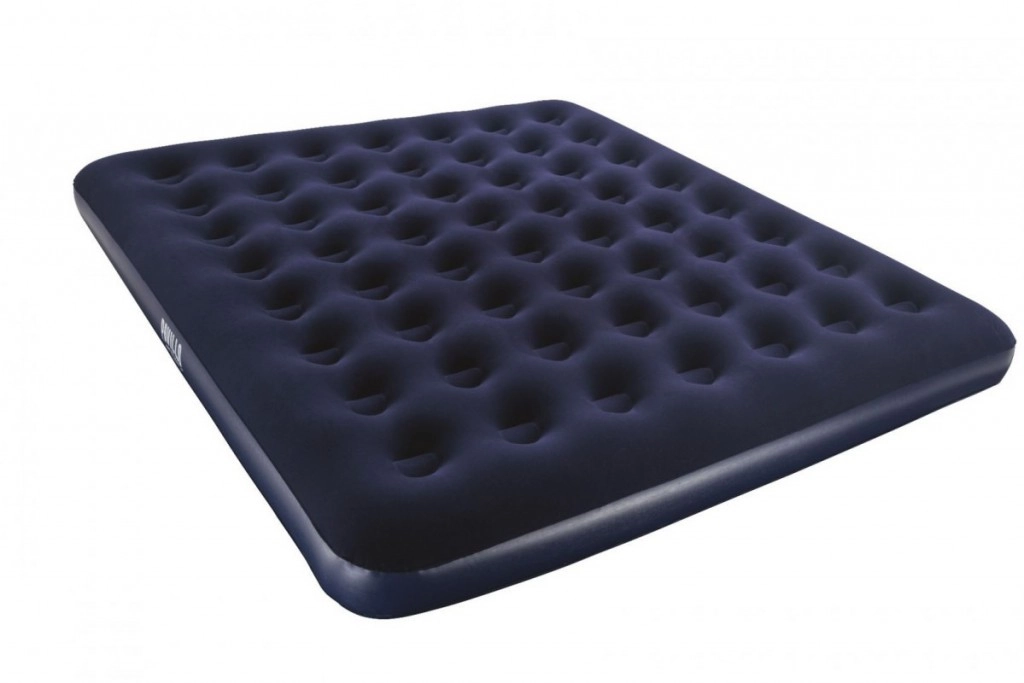 Bestway sötétkék velúr matrac 203 x 183 x 22 cm