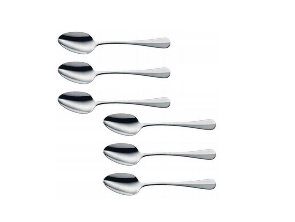 Acél kávéskanál szett 6 darabos