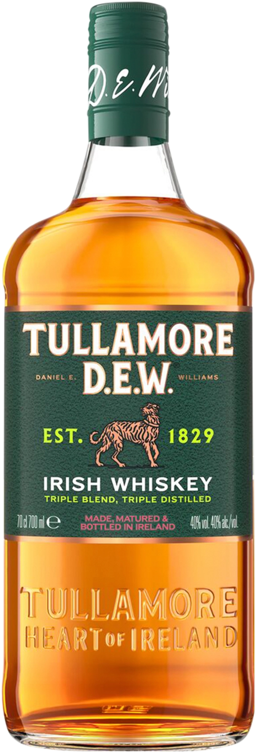 TULLAMORE DEW WHISKY 40% ÜV.DRS 0.5L