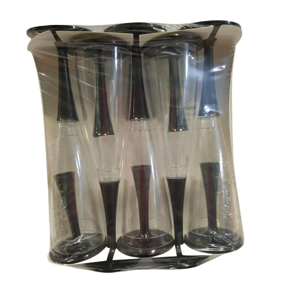 Újrahasználható műanyag PEZSGŐS pohár 140ml 10db/cs