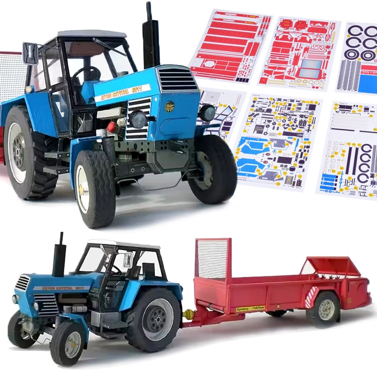 Gyűjthető TRAKTOR Zetor Crystal 8011 modellkészlet