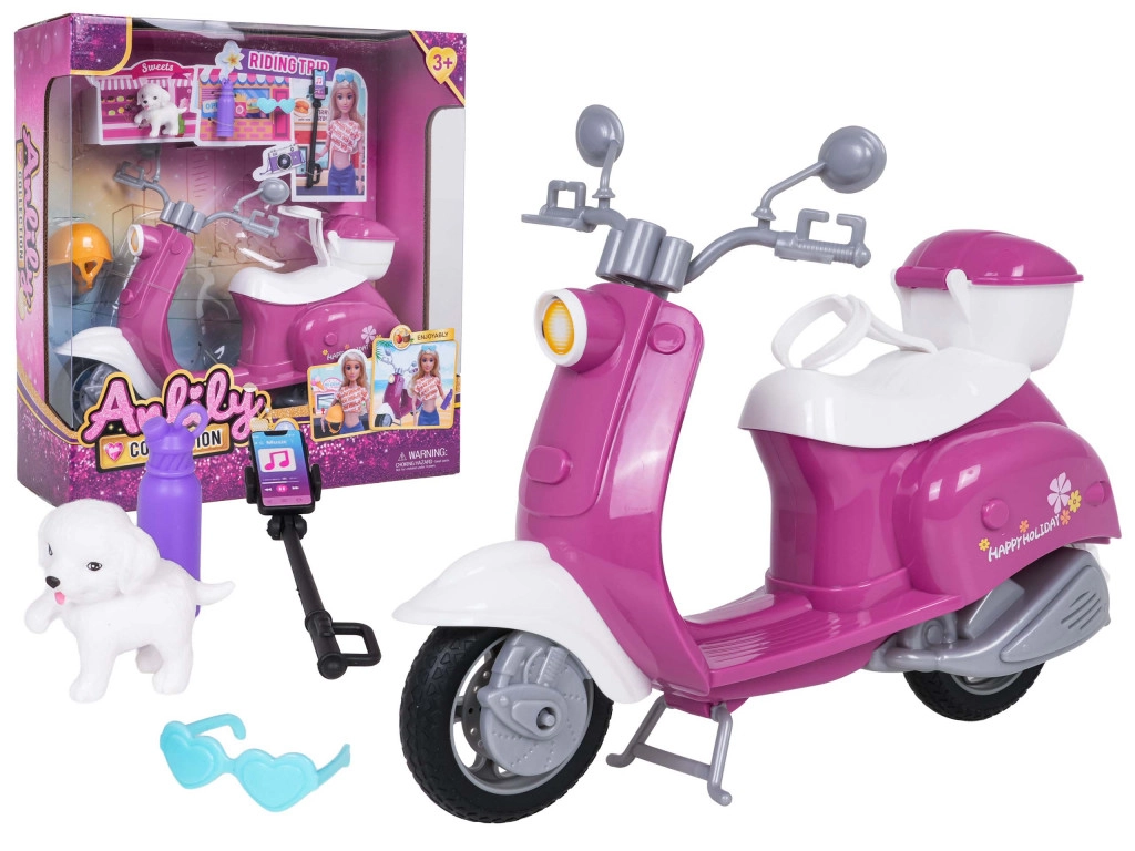 Baba robogó kiegészítőkkel