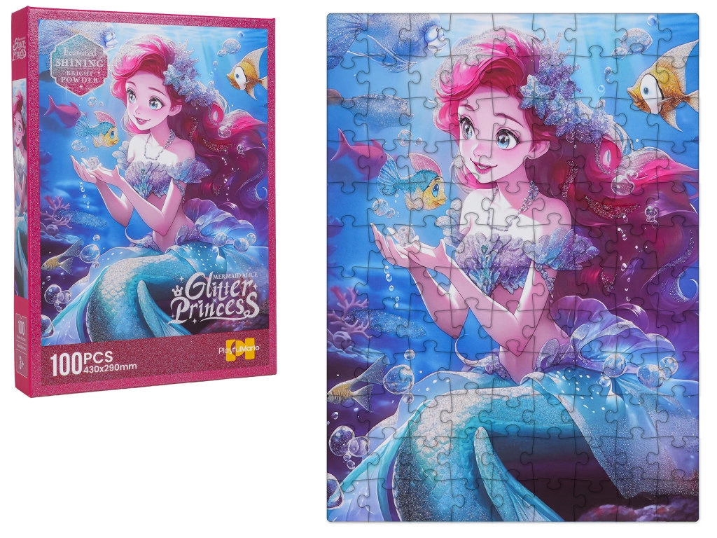 100 darabos kirakós készlet: Sellő