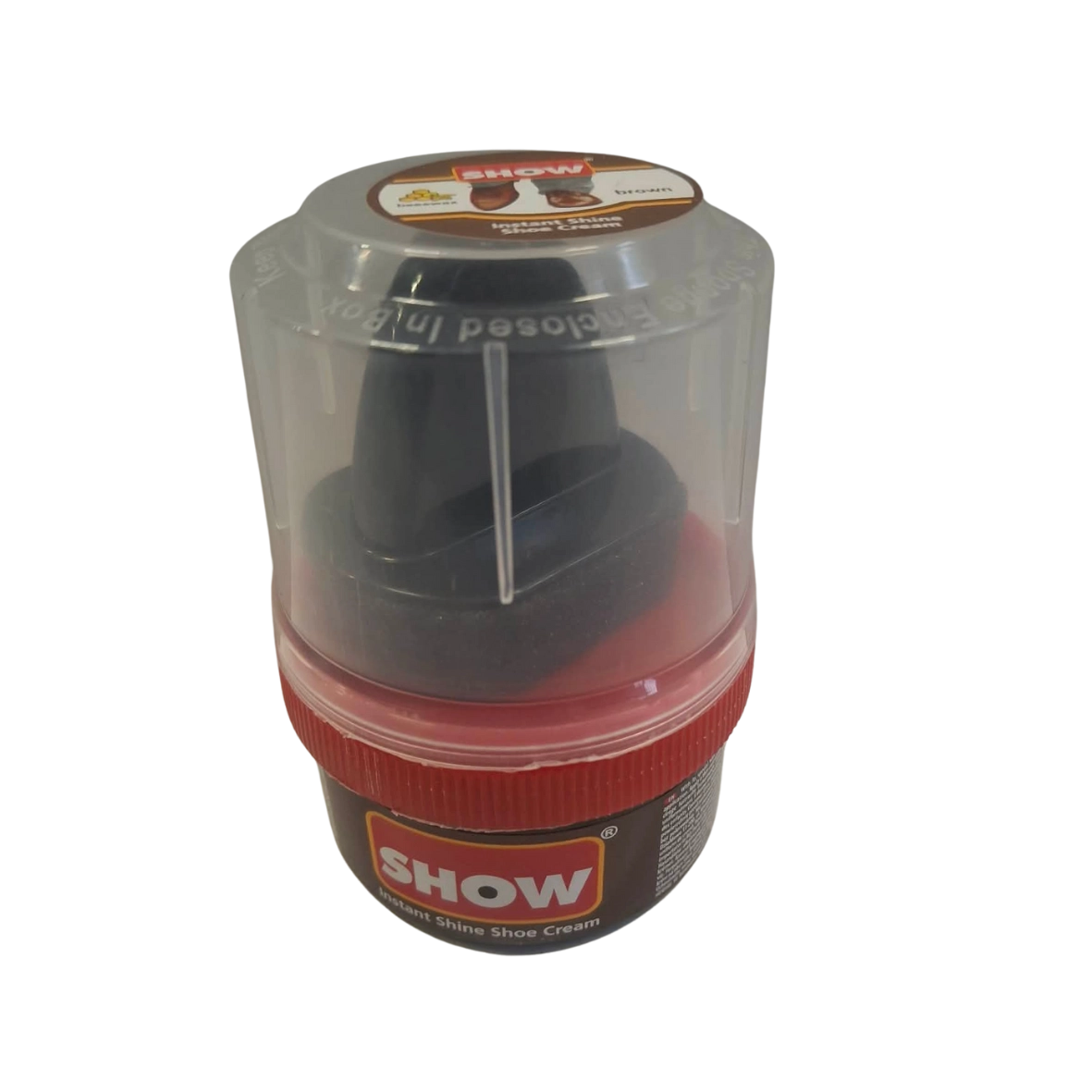 SHOW CIPŐÁPOLÓ KRÉM SÖT.BARNA SZIV. 50ML