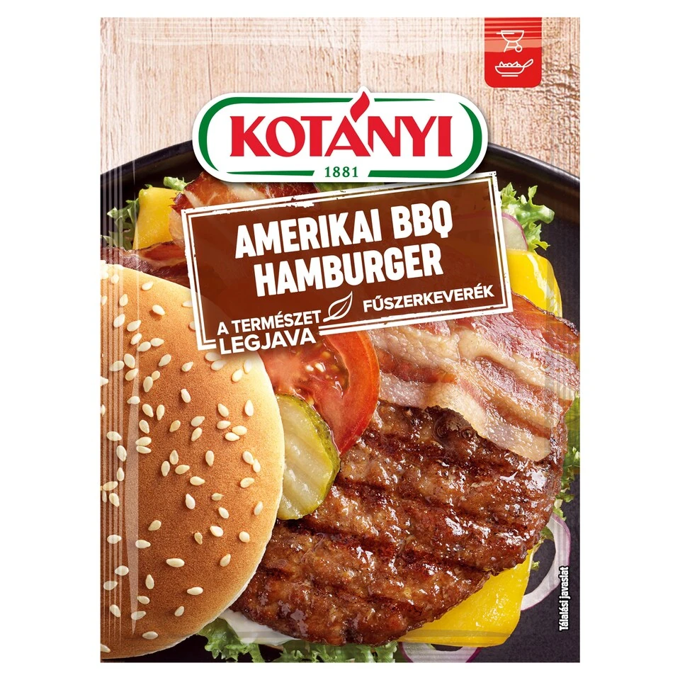 KOTÁNYI AMERIKAI BBQ HAMBURGER 25G