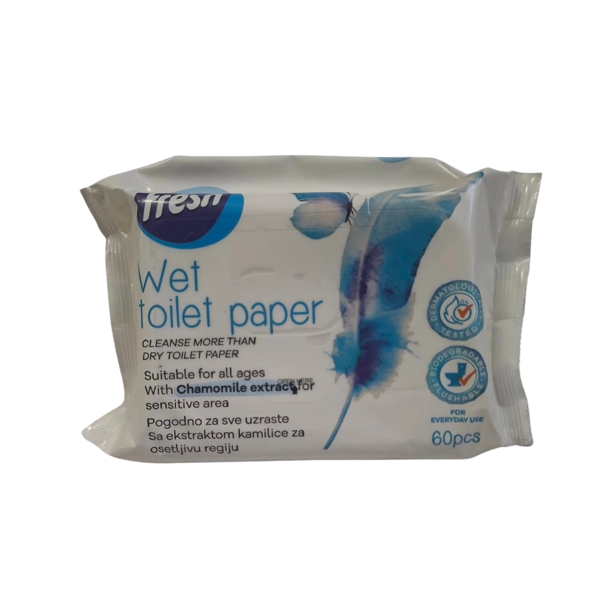 FRESH DELUXE NEDVES TOILET PAP.1R.60DB