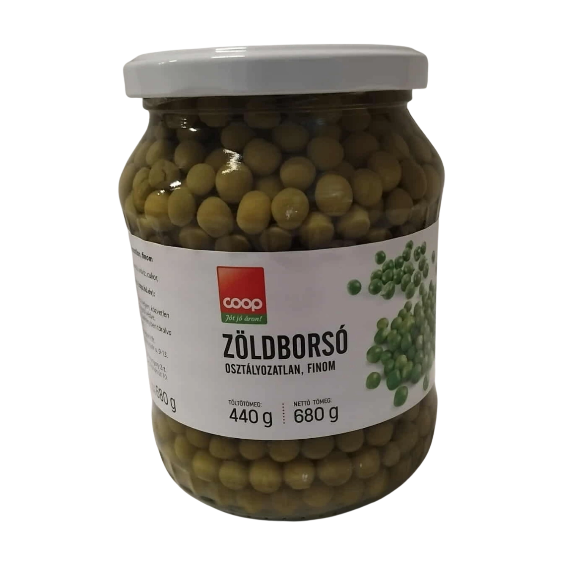 COOP ZÖLDBORSÓ 680G/ 440G