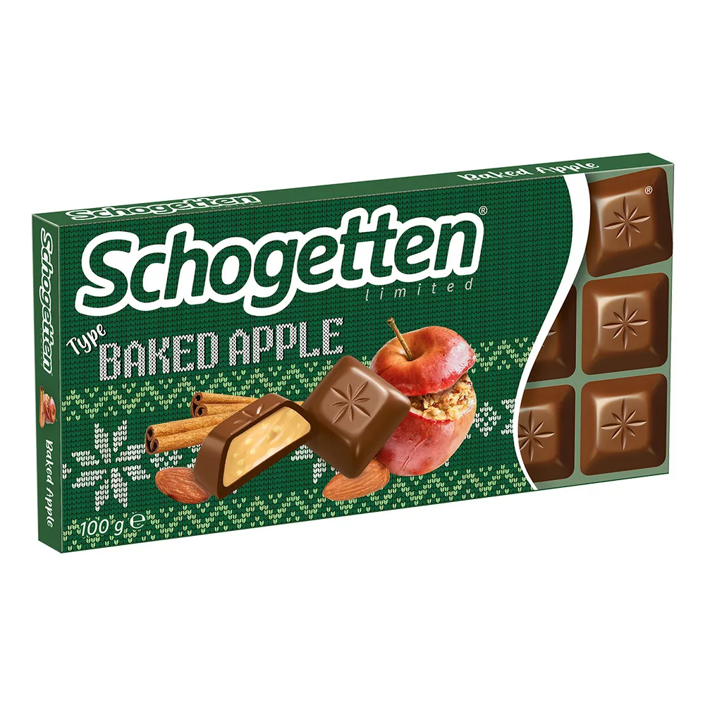 SCHOGETTEN TEJCSOKOLÁDÉ SÜLT ALMA 100G