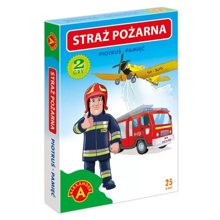 Alexander kártya memóriajáték – Tűzoltó