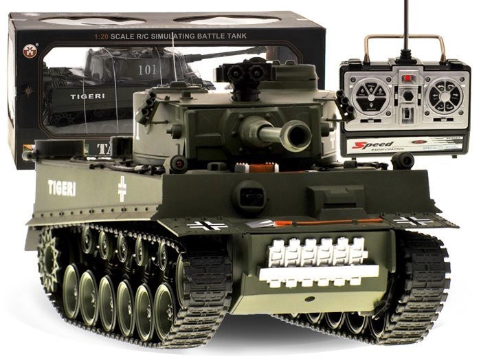 Német tigristank távirányítóval