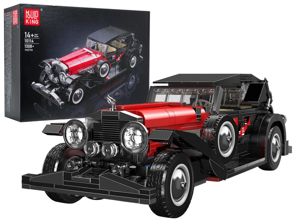 Retro jármű építőkészlet – 1308 darabos