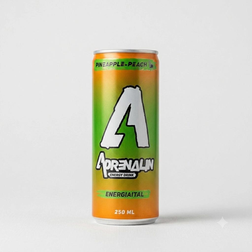 ADRENALIN ENERGIAITAL PINE-PEACH DRS 250ML
