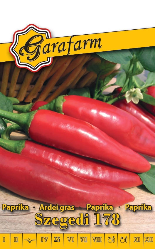 Garafarm zöldség Fűszerpaprika Szegedi 178 0,5g