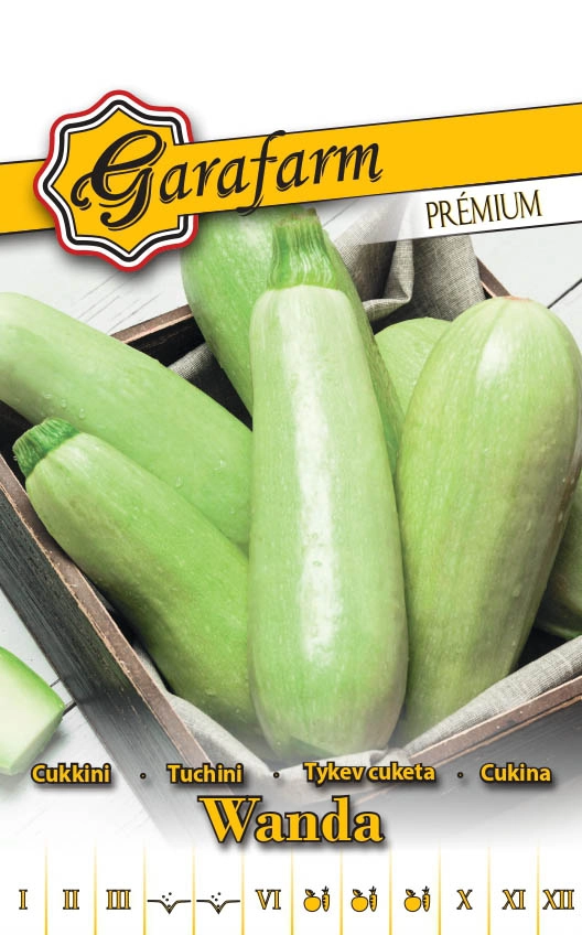 Garafarm Premium zöldség Cukkini Wanda 2g