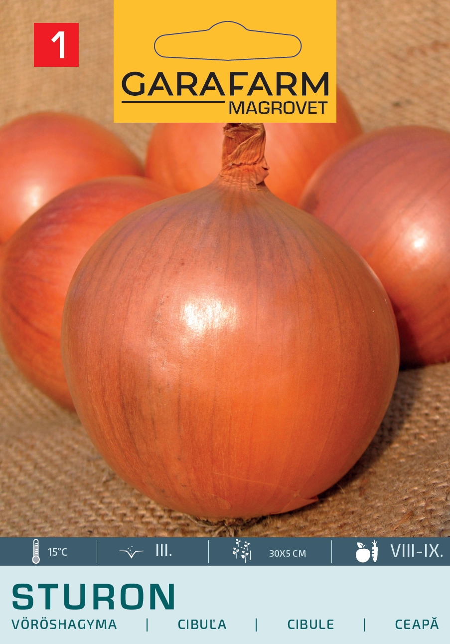 Garafarm Vöröshagyma Sturon 2g