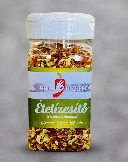 Ételízesítő 5% sótartalom 200g szóródoboz