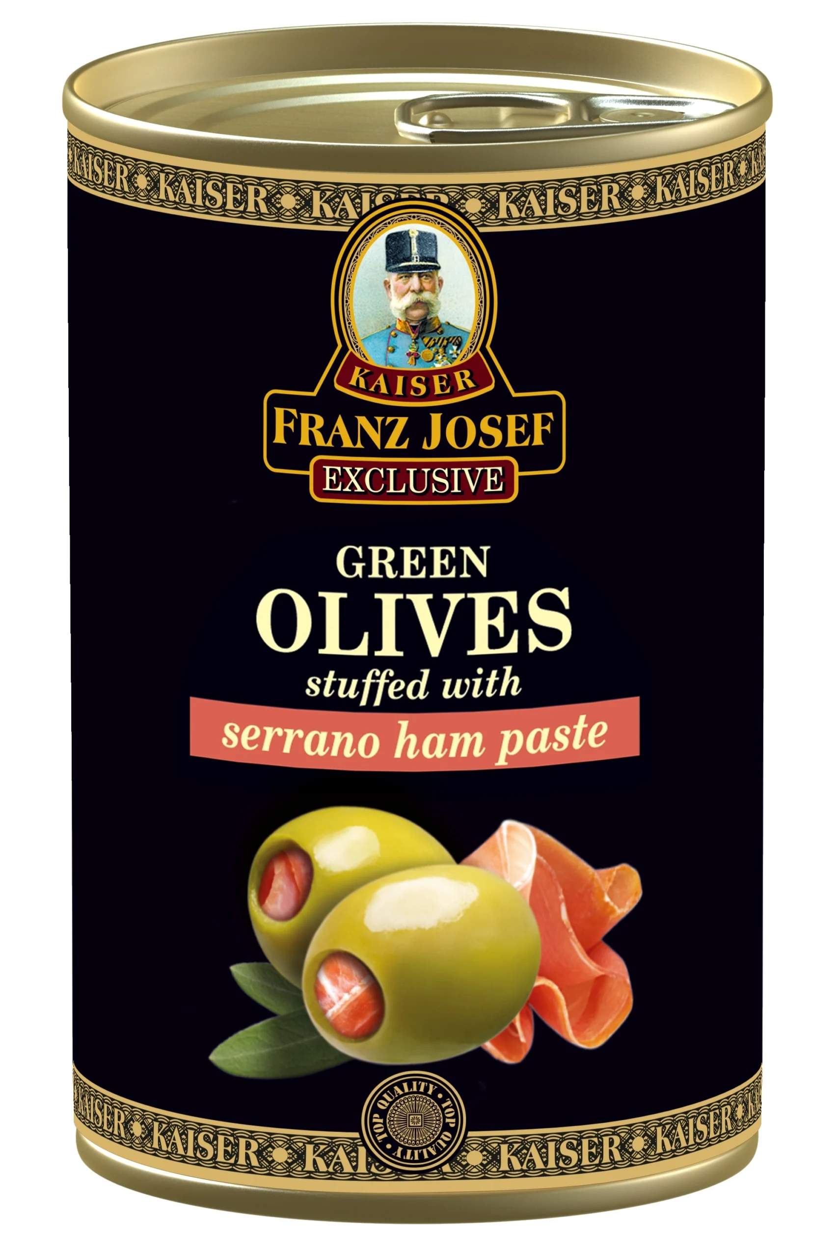 FJK ZÖLD OLIVABOGYÓ SERRANO SONKA 300G/ 130G