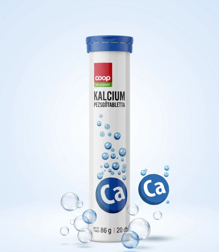 COOP KALCIUM PEZSGŐTABLETTA 80G