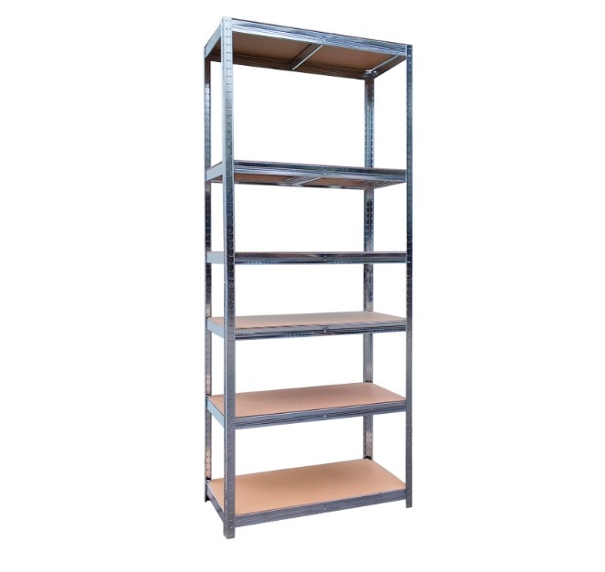 6 SZINTES POLC 180 x 90 x 40 CM (POLCOK TEHERBÍRÁSA: 175 KG)