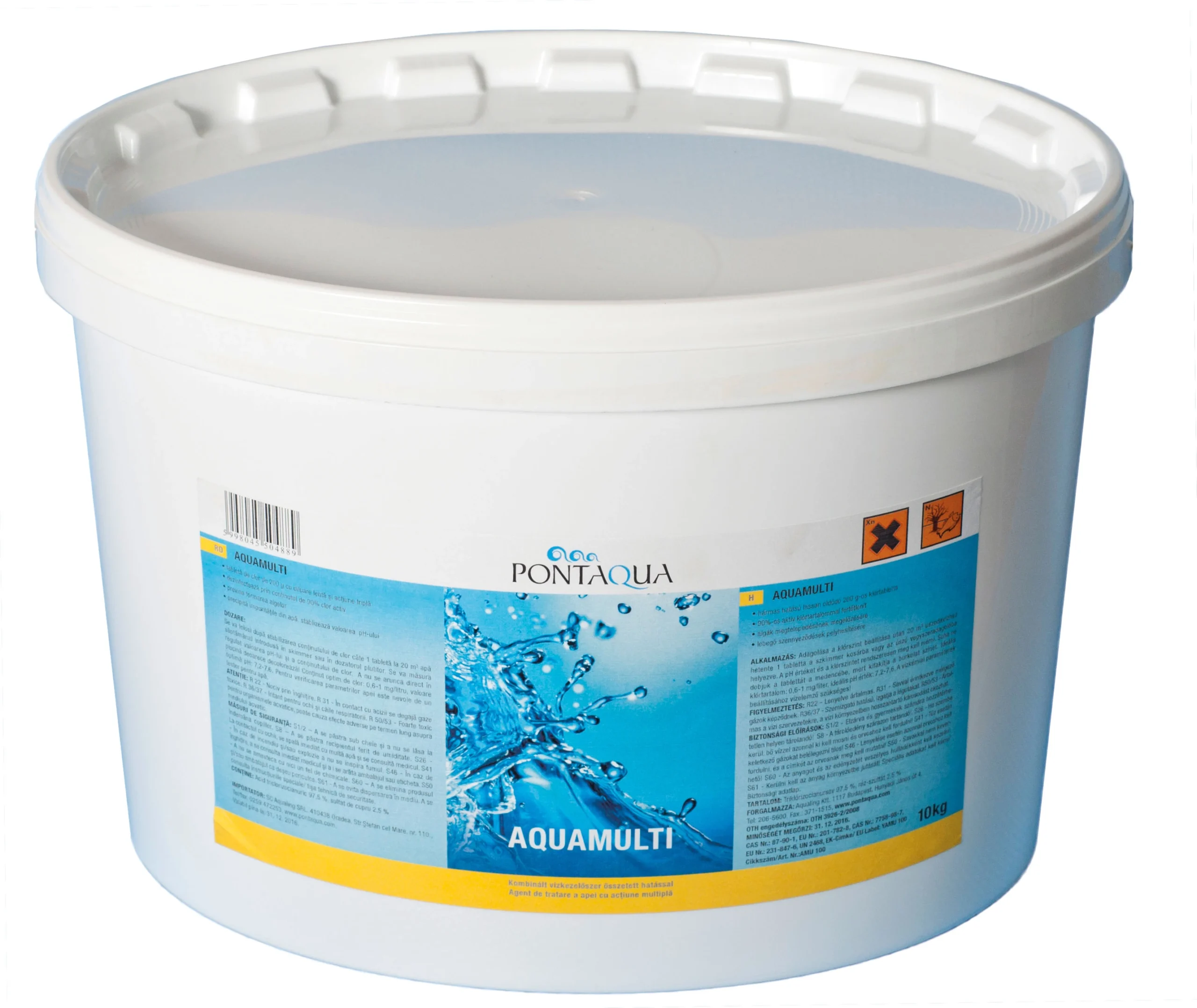 Aquamulti klórtabletta 10 kg – Pontaqua