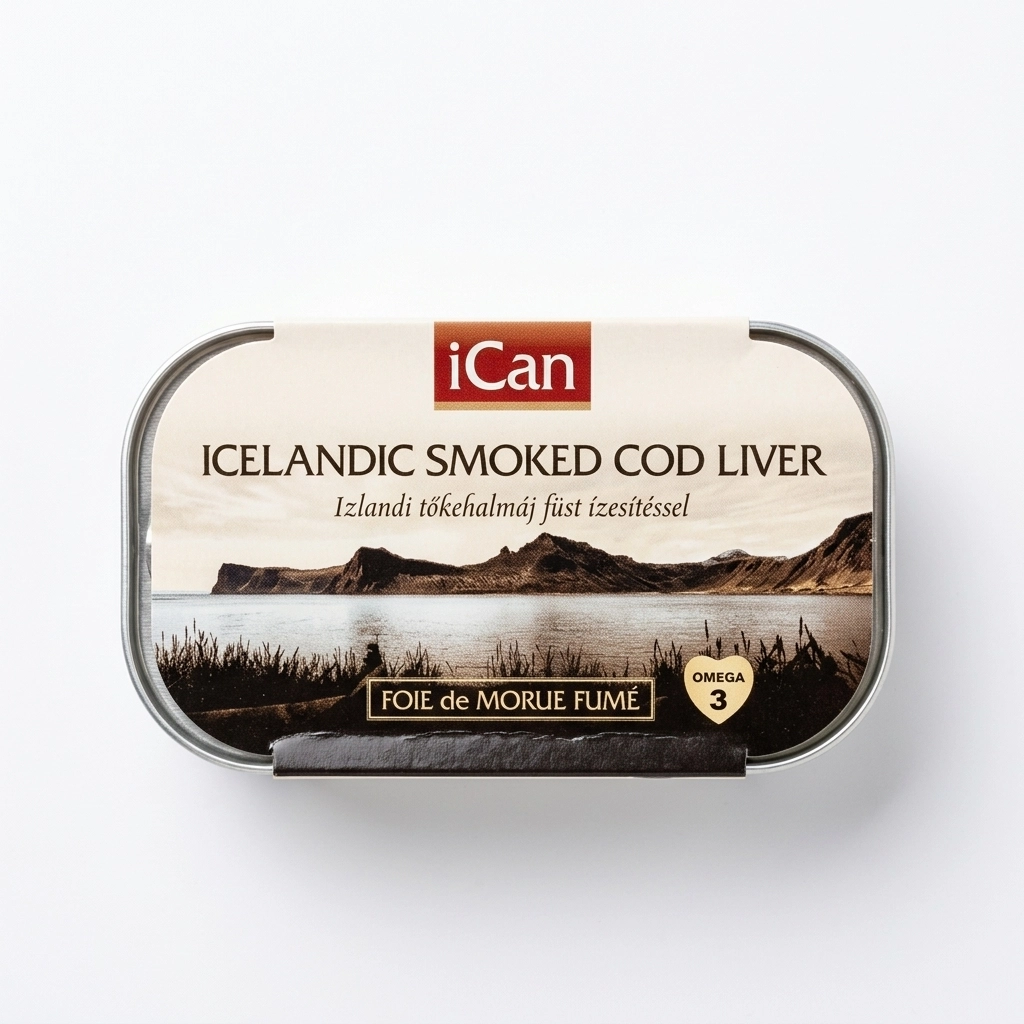 ICAN FÜST.TŐKEHALMÁJ OLAJBAN 145G/ 120G
