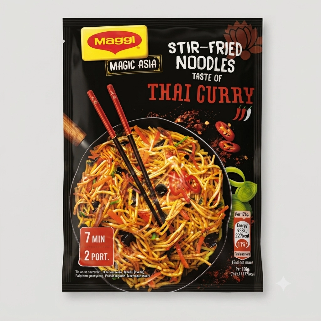 MAGGI MAGIC ASIA PIKÁNS THAI TÉSZTA 128G