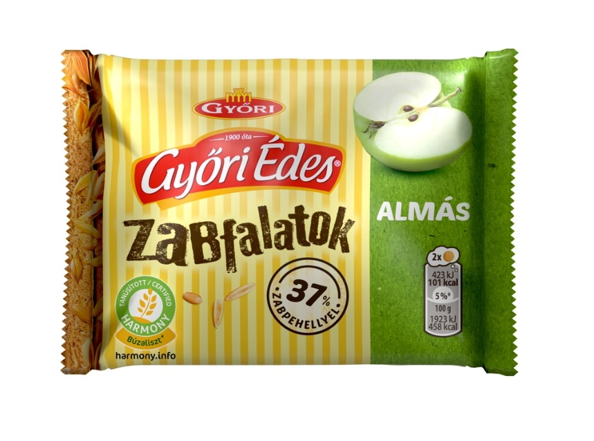 GYŐRI ÉDES ZABFALATOK ALMÁS 44G